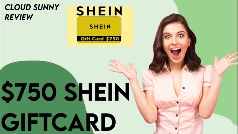 750 shein gift card [ Unconventional 2021 ]Is It a Scam or legit?