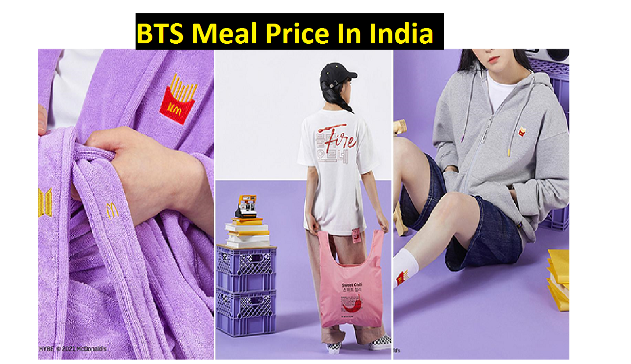 BTS Meal Price In India