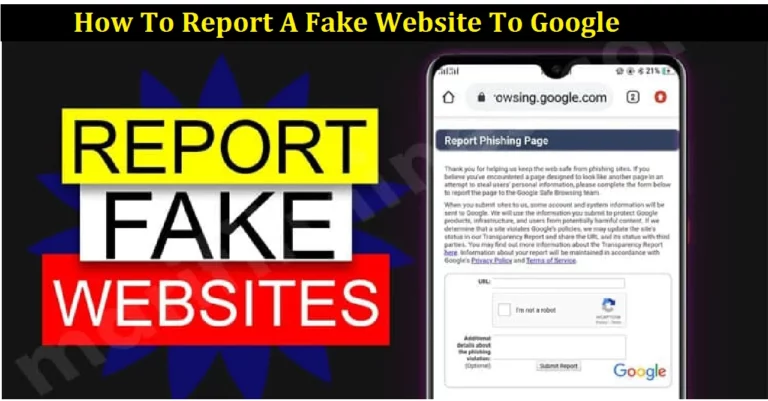 How To Report A Fake Website To Google [2022]
