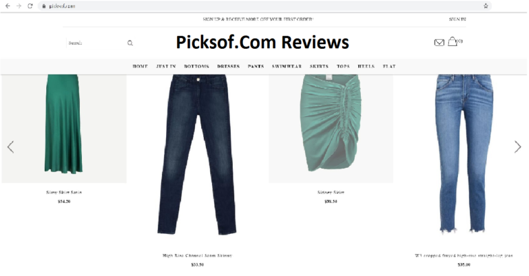 Picksof.Com Reviews [2022] – Is It Legit Store Or A Scam?
