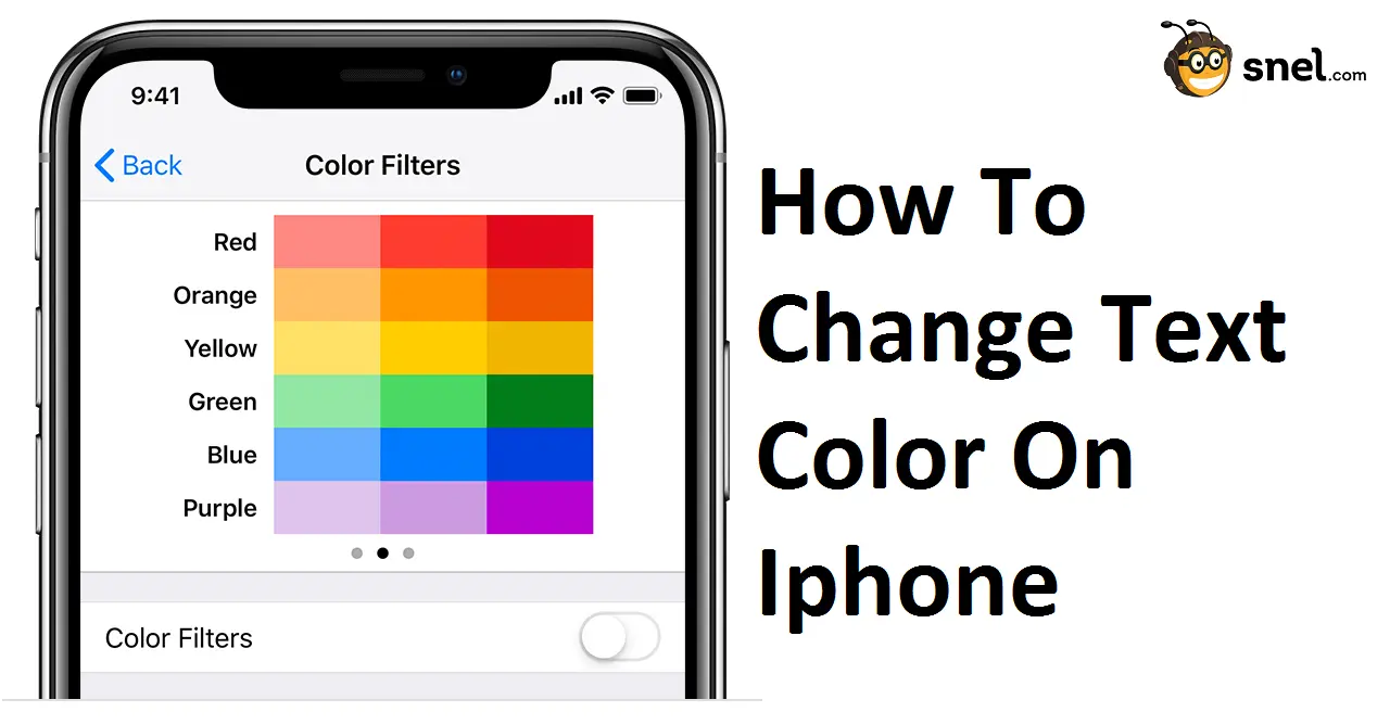 How To Change Text Color On Iphone
