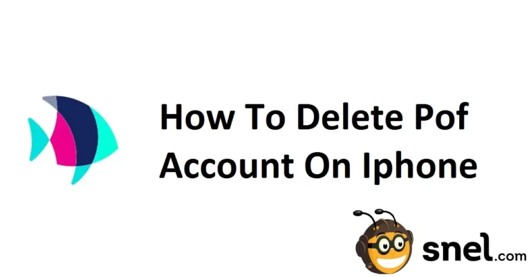 How To Delete Pof Account On Iphone? (2022)